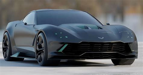 This Next Gen C7 Corvette Rendering Ditches The Mid Engine Concept