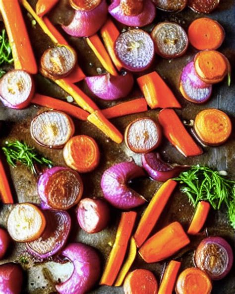 Roasted Radishes And Carrots My 17 Day Diet Blog