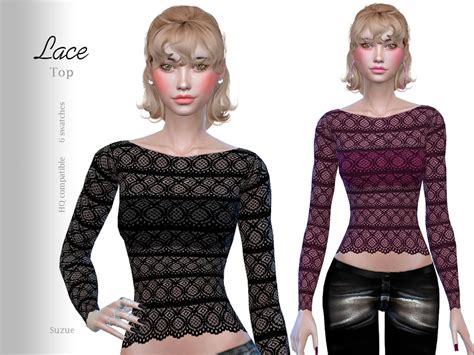 The Sims Resource Lace Top Get Together Needed