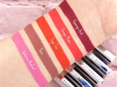 fenty beauty by rihanna new shades mattemoiselle plush matte lipstick review and swatches