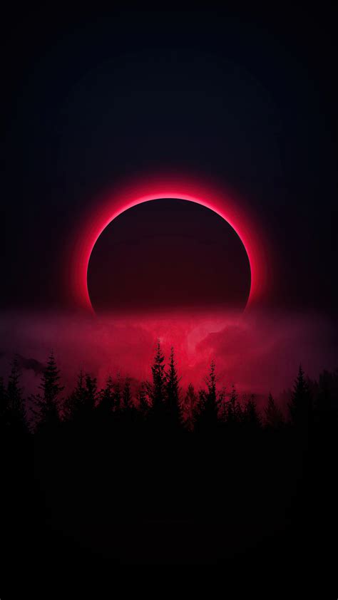 1080x1920 Red Moon Iphone 76s6 Plus Pixel Xl One Plus 33t5 Hd 4k