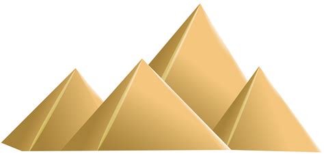 Egyptian Pyramids Great Pyramid Of Giza Clip Art Pyramid Png Download