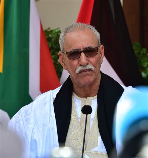 الرئيس الصحراوي معتزون وفخورون بما يربطنا بموريتانيا الأخبار أول وكالة أنباء موريتانية مستقلة