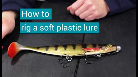 How To Rig Soft Plastics Lure For Pike Fishing Youtube