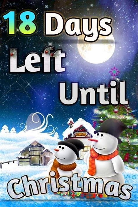 18 Days Left Until Christmas Pictures Photos And Images For Facebook