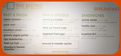 Enjoy A Healthy Hotel Breakfast At The Bistro Business Travel Life