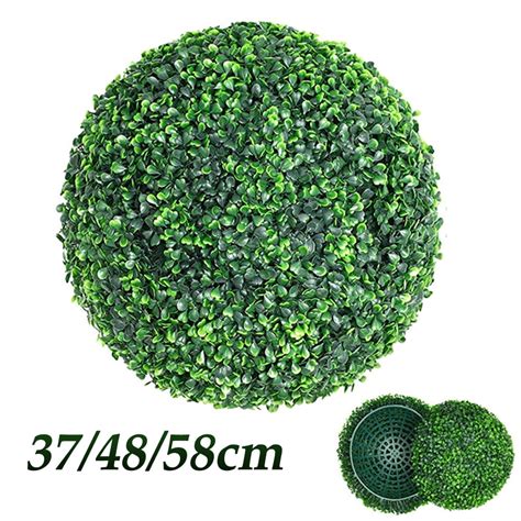 Windfall Artificial Plant Topiary Ball Faux Boxwood Decorative Balls