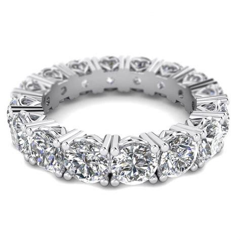 Diamond Eternity Rings 5 Carat D Vs 100 Natural Full Eternity Round