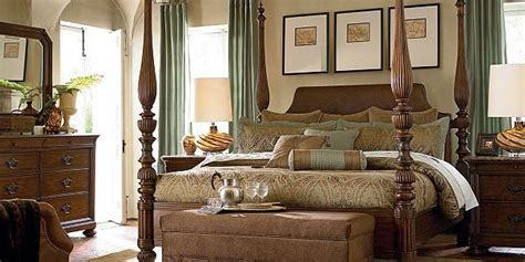 Thomasville 6 piece mahogany bedroom set bed dressers Ernest Hemingway Bedroom Furniture by Thomasville ...