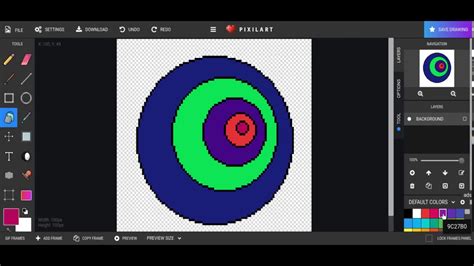 Bresenham's circle algorithm is derived from the midpoint circle algorithm. Pixel Art Circle Of Trust - YouTube