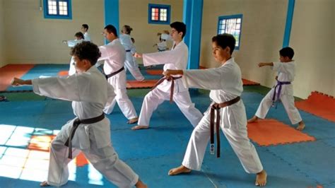 Karatecas Das Escolinhas Da Futel Fazem Exame De Troca De Faixas V9 Tv Uberlândia
