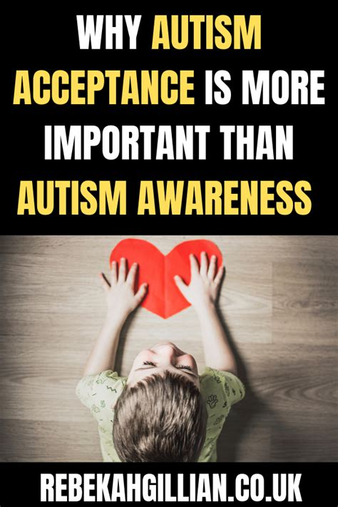 We Need Autism Acceptance Why Awareness Is No Longer Enough Rebekah