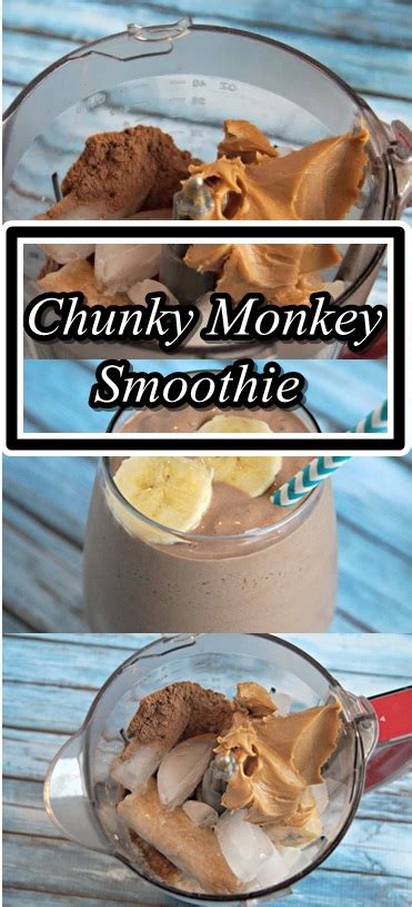 Chunky Monkey Smoothie Recipe Kuenak