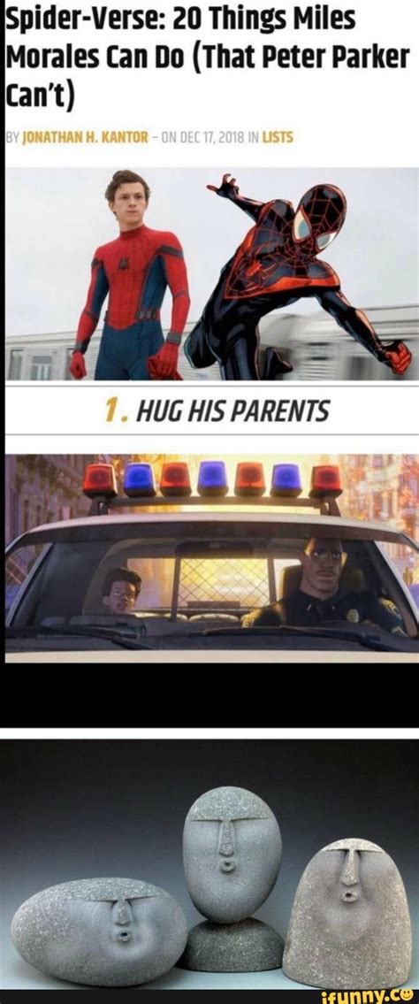 Spider Verse 20 Things Miles Morales Can Do That Peter Parker Ifunny