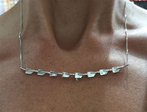 Rubini Jewelers Made One Of A Kind Rowing Necklace Sterling Silver
