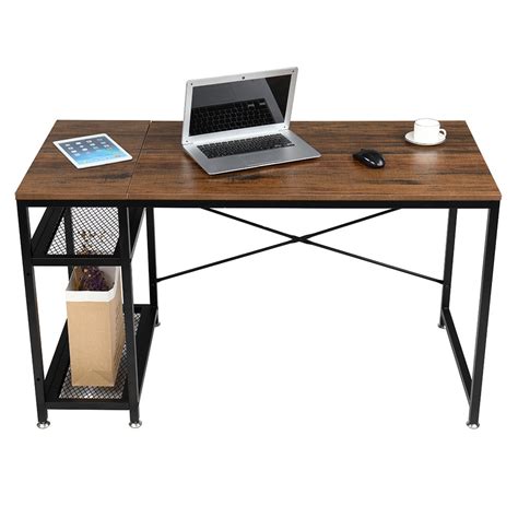 Coavas Writing Computer Desk Modern Simple Study Desk Industrial Style