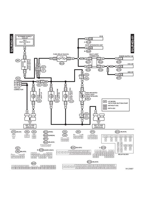 Subaru Forester 2006 User Wiring Diagram