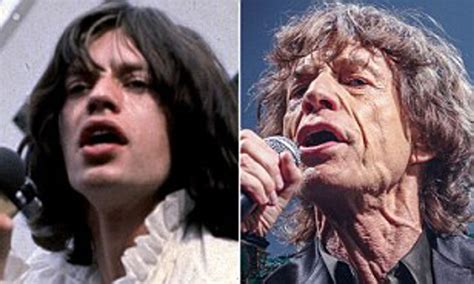 Mick Jagger Then And Now