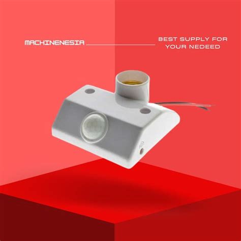 Jual Fitting Lampu Sensor Gerak Sensor Cahaya Infrared Plafon Socket E27 Di Lapak Machinenesia