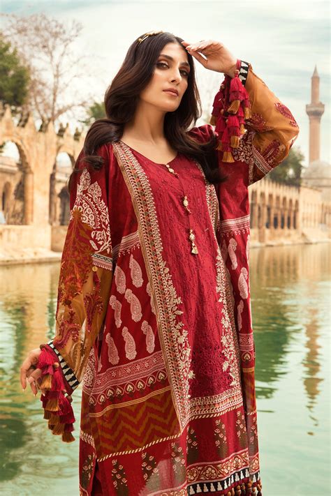 maria b lawn collection 2021 best pakistani designer summer dresses