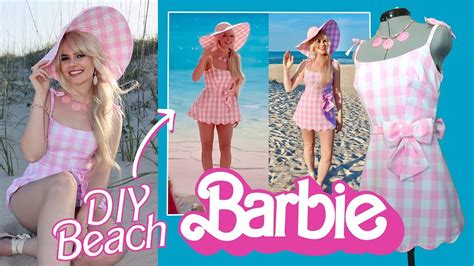Beach Barbie Making Margot Robbie S Costume From Barbie The Movie 2023 Youtube