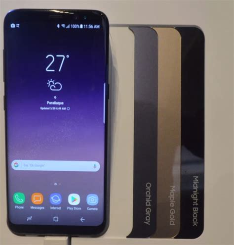 A few hours ago, samsung announced the galaxy s8 in all of it's glory. Samsung Philippines unveils Galaxy S8 and S8+, pre-order ...