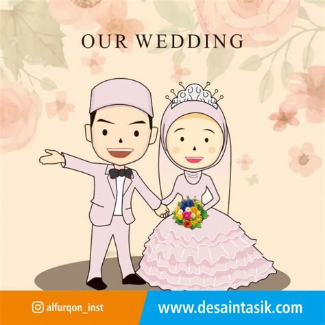 Gambar Pengantin Kartun Vector Png  Hd