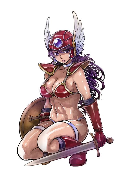 Female Warrior Dq3 Dq3 女戦士 Pixiv Warrior Woman Dragon Quest