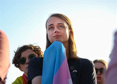 Hundreds Of People Gather At Utah State Capitol To Rally For Trans