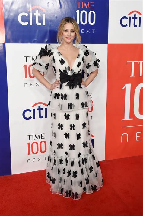 Lili Reinhart Wears Rodarte To The Time 100 Next Gala Lili Reinharts Rodarte Dress At Time