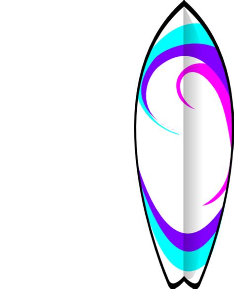 Cartoon Surfboard