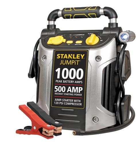 How to jump a car with jump starter battery. Battery Jump Starter Booster Pack Portable Compressor Car Air Stanley Power Gift | eBay