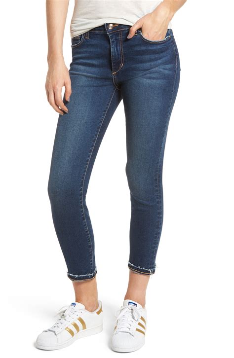 Womens Jeans Mid Rise Skinny Crop Stretch Walmart Com Walmart Com