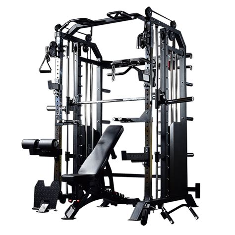 Massfit G7 Pro Functional Trainer Power Rack Smith Directhomegym