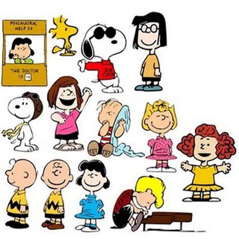 Charlie Brown And Friends Charlie Brown Characters Charlie Brown And