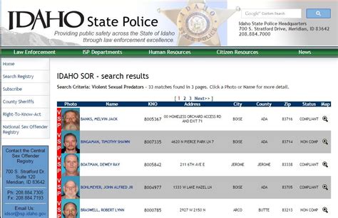Idaho Senate Approves New 5 Tier Sex Offender Registry Crime And Courts