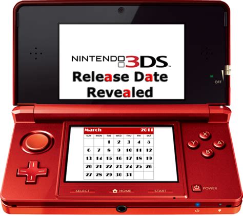 Official Nintendo 3ds Release Date Is March 27 In The Us Gaming Target