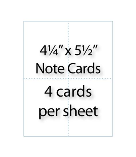 Wholesale Blank Note Cards Avery® 5315 Compatible Notecards