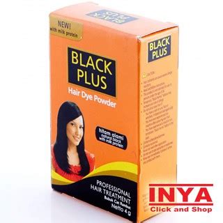 Semir rambut selain warna hitam, apa hukumnya? Pewarna Rambut BLACK PLUS 4g POWDER - Semir Rambut ...
