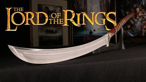 The Lord Of The Rings High Elven Warrior Sword Youtube