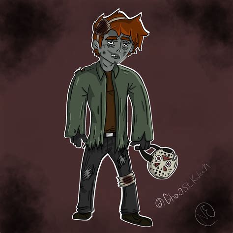 Jason Voorhees Unmasked By Behindtheart On Newgrounds