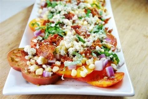 Heirloom Tomato Salad Recipe 3 Points Laaloosh