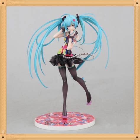 sexy japanese anime vocaloid hatsune miku 1 8 pvc figure figurine 21cm in action and toy figures