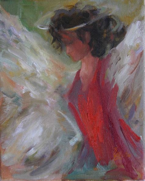 Dancing Angel Painting By Kathy Chester Pixels