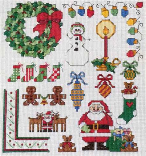 Dimensions counted cross stitch sleigh christmas ornament kit, 4.5 w x 3.5 h. Mini Christmas Cross Stitch Chart P17079 | Purple Kitty