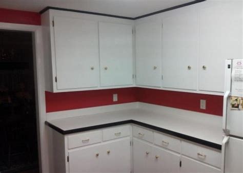 Instead of cleaning and using a deglosser , we used an electric buffer with 80 grit sandpaper to cut through everything. How to Replace Old Kitchen Cabinets with New Ones - Online ...