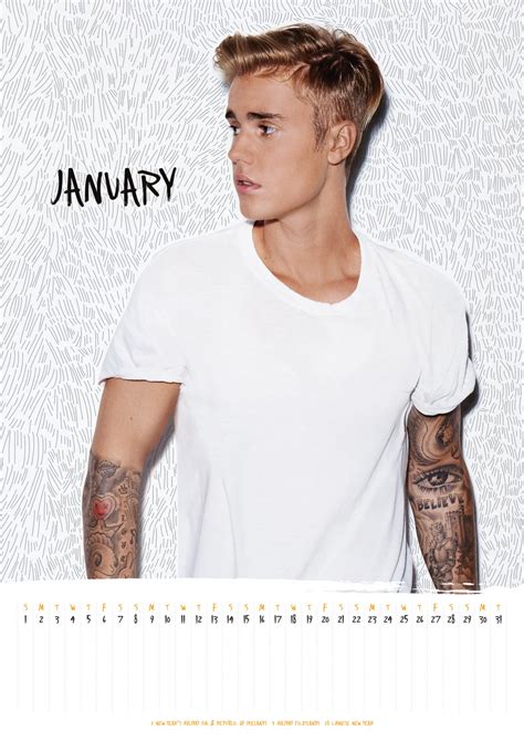 Justin Bieber Calendars 2021 On Ukpostersukposters