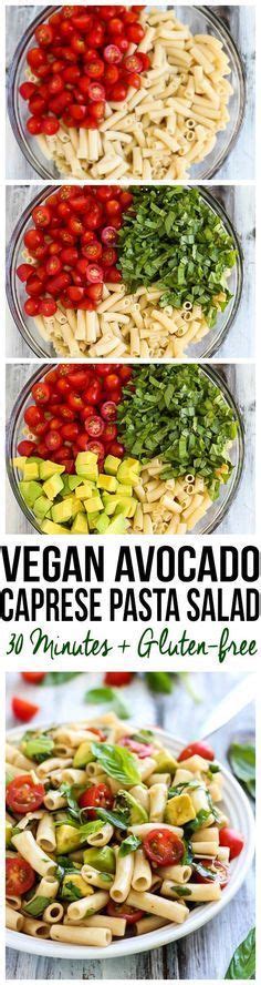 We substitute tofu in, and added a few other twists to make this recipe special. Creamy avocado replaces cheese in this VEGAN Caprese Pasta ...