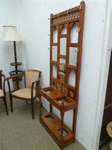 Homebi coat rack hat stand free standing display hall tree metal hat hanger garment storage holder with 9 hooks for clothes hats and scarves in black,17.72wx17.72dx70.87h (white) 4.4 out of 5 stars 1,269 Hall Stand - Antiques Atlas