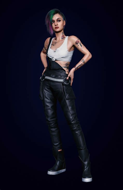 Judy Alvarez Art Cyberpunk 2077 Art Gallery